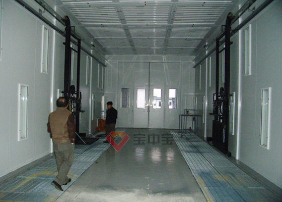 qualidade Movimentação componente da cabine da pintura da condição do ar durante todo a linha de revestimento cabine da pintura da maquinaria pesada fábrica