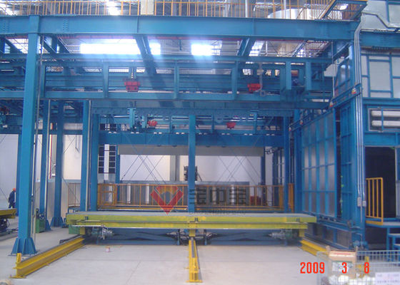 qualidade Sistema de transporte automático para a cabine da pintura da maquinaria pesada fábrica