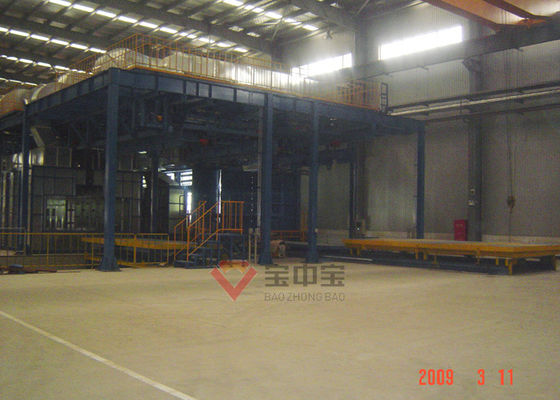 Abaixo da linha de produção da pintura do esboço para a indústria na fábrica de Sumitomo