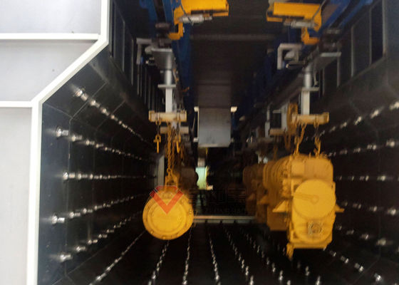 qualidade Refrigerar pulveriza dentro a linha de revestimento corrente transportadora de suspensão do equipamento na linha de pintura fábrica