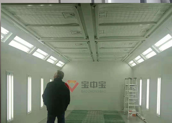 qualidade O automóvel Refinish a sala padrão da pintura do projeto de Customied da cabine de pulverizador de Austrália da cabine fábrica