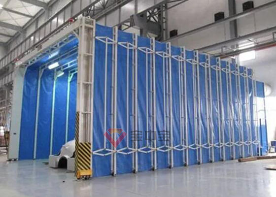 qualidade Cabine de pulverizador telescópica da pintura para a grande sala resistente da pintura da indústria dos workpieces fábrica