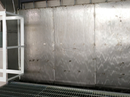 Cabine de pulverizador manual da cortina de água de Bzb da carcaça de aço