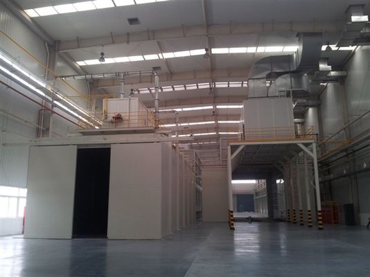 qualidade Cabine da pintura da maquinaria pesada para a fábrica da peça de Verhicle fábrica