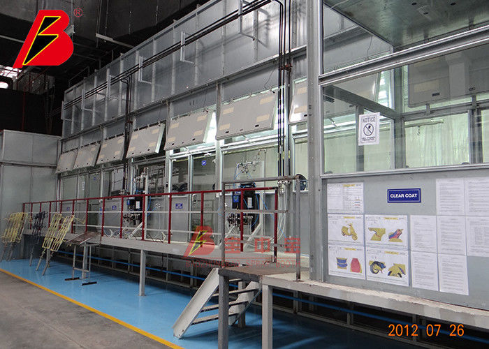 Sala de secagem para a linha de pintura automática venda direta da motocicleta da fábrica esperta do controle da movimentação de corrente