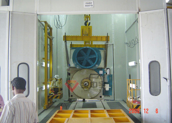 Projeto de suspensão da cabine da pintura da indústria do transporte da cabine de pulverizador da maquinaria pesada