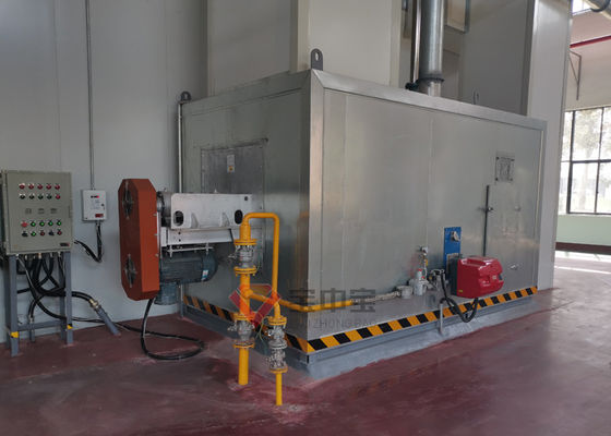 Cabine de pulverizador de cozimento da indústria da sala BZB para o queimador de Itália do projeto de máquina